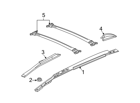 2005 Chevy Equinox Luggage Carrier Diagram