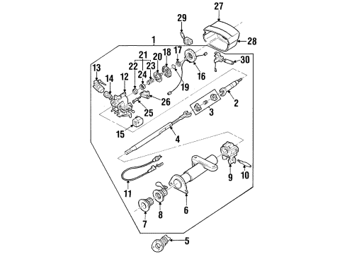 1994 Oldsmobile Achieva Ignition Lock Diagram
