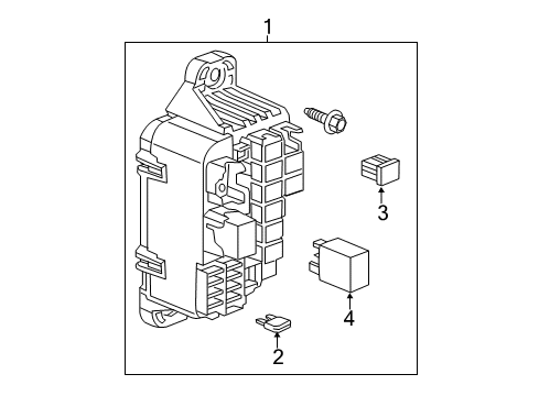 2022 Chevy Trax Fuse & Relay Diagram