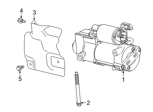 2023 Chevy Silverado 1500 Starter Diagram