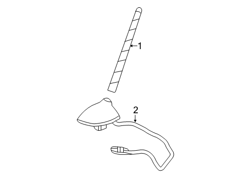 2022 GMC Canyon Antenna & Radio Diagram