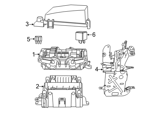 2014 Chevy SS Relay, Black Diagram for 19119299