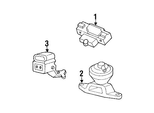 1994 GMC C3500 Powertrain Control Diagram