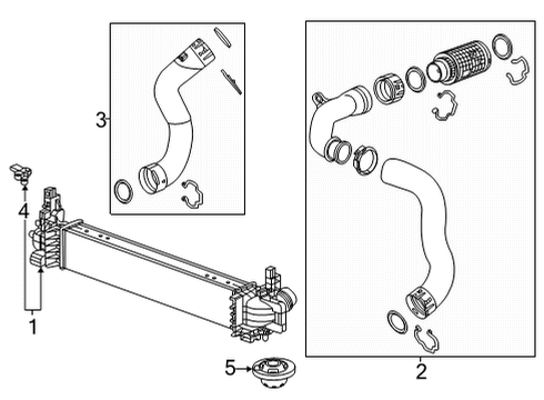2023 Buick Encore GX Intercooler  Diagram 2 - Thumbnail