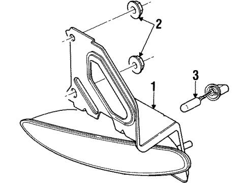 2002 Saturn SL2 Fog Lamps Diagram
