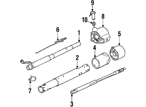 1985 Cadillac Eldorado Ignition Lock Diagram
