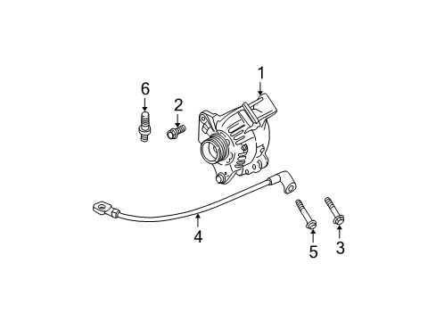 2004 Cadillac DeVille Alternator Diagram
