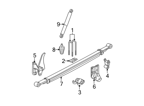 2007 Chevy Suburban 2500 Rear Suspension Diagram