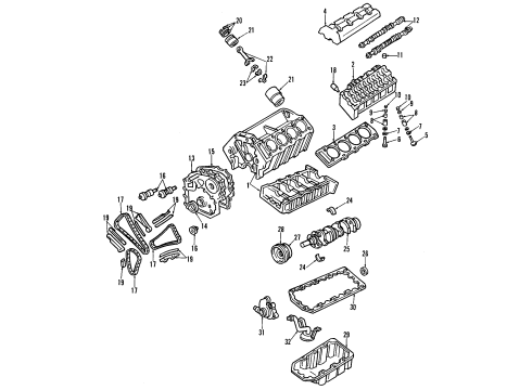 1992 Chevy Corvette Front Cover Seal Diagram for 10067443