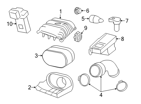 2012 Chevy Express 3500 Air Intake Diagram
