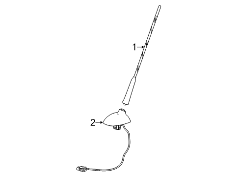 2017 Chevy Sonic Antenna & Radio Diagram