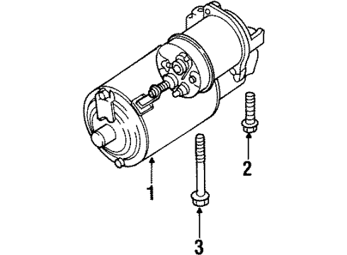 1999 Buick LeSabre Starter Diagram