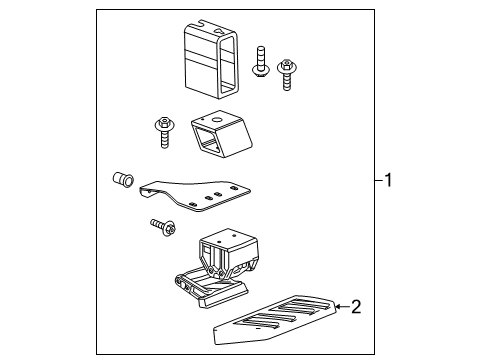2015 Chevy Silverado 1500 Running Board Diagram