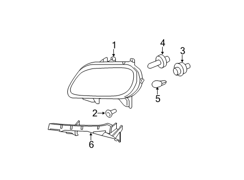2010 Chevy HHR Headlamps Diagram