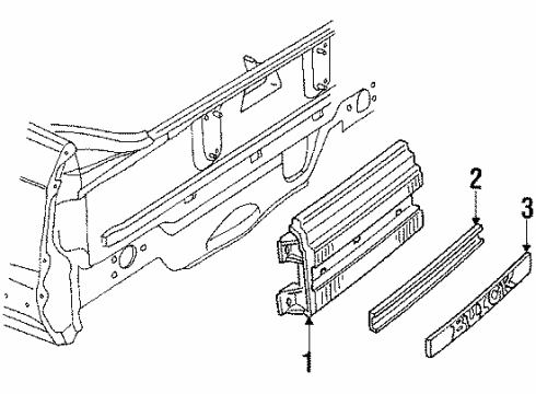 1987 Buick Century Backup & License Lamps Diagram 2 - Thumbnail
