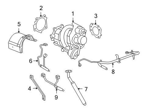 2007 Saturn Sky Turbocharger Diagram
