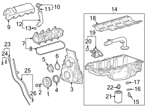 2023 Cadillac Escalade ESV Filters Diagram 5 - Thumbnail
