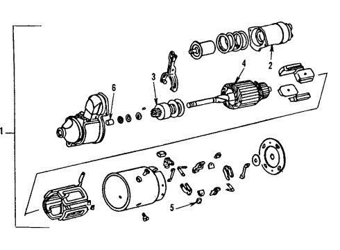 1991 Pontiac Firebird Starter Diagram