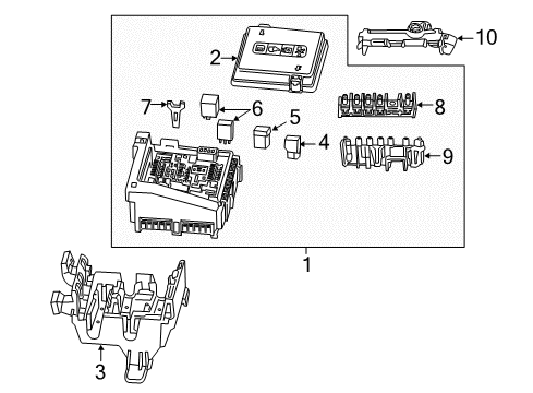 2022 Chevy Camaro Fuse & Relay Diagram