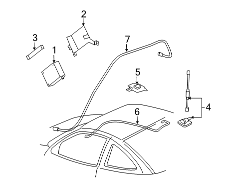 2005 Chevy Cavalier Electrical Components Diagram