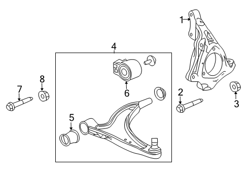 2020 Chevy Impala Front Suspension Components Diagram