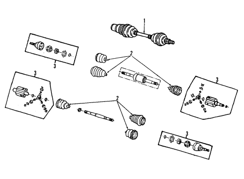 2004 Pontiac Bonneville Front Axle Diagram
