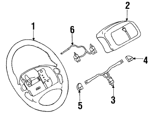 1999 Pontiac Bonneville Switches Diagram