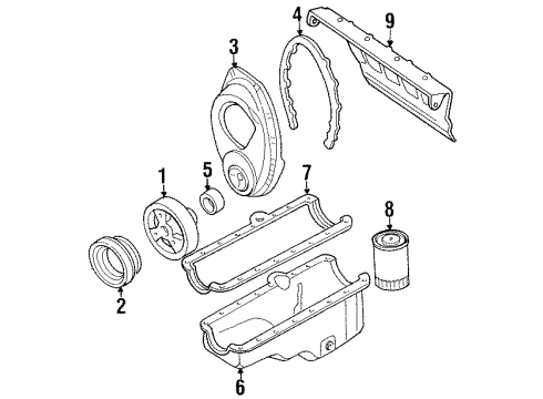 1994 GMC C3500 Filters Diagram