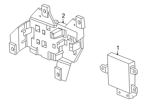 2012 Buick Enclave Electrical Components Diagram