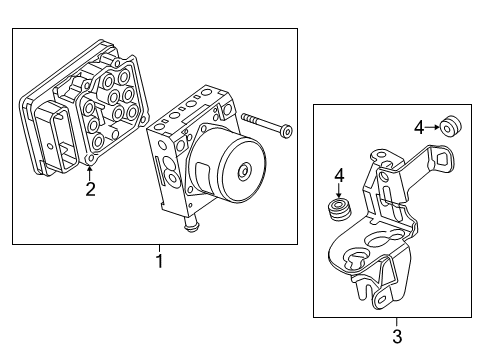 2014 Buick LaCrosse Anti-Lock Brakes Diagram
