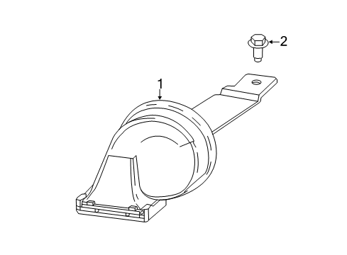 2017 Cadillac CTS Horn Diagram