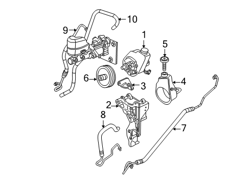 2004 Chevy Silverado 2500 HD Hydraulic Booster Diagram