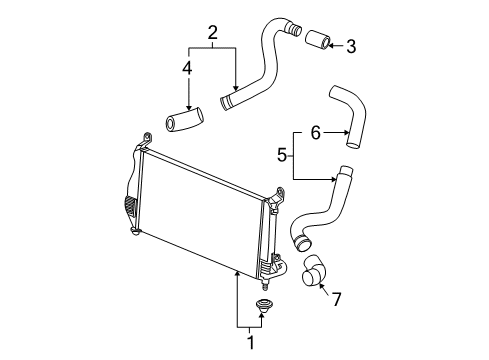 2006 Chevy Silverado 2500 HD Intercooler Diagram