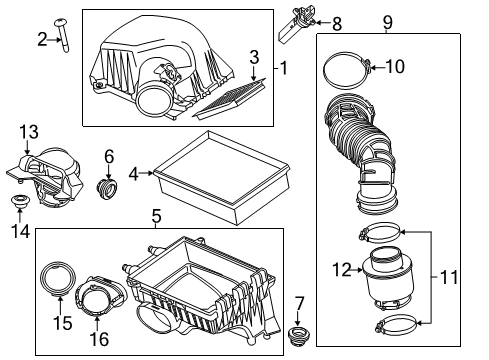 2017 Chevy Trax Air Intake Diagram
