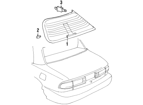 1999 Buick LeSabre Coil Diagram for 25631904