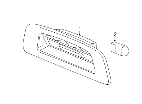 2019 Chevy Cruze License Lamps Diagram