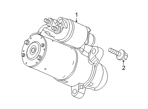 2014 Buick LaCrosse Starter, Electrical Diagram 1 - Thumbnail