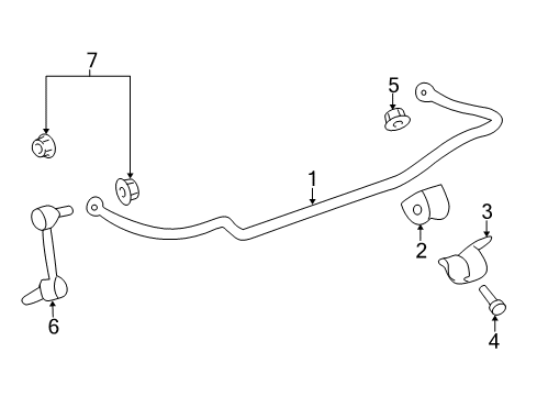 2012 Chevy Caprice Rear Suspension, Lower Control Arm, Upper Control Arm, Stabilizer Bar, Suspension Components Diagram