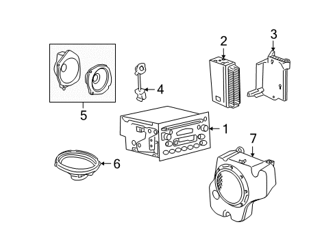 2008 Pontiac G5 Sound System Diagram