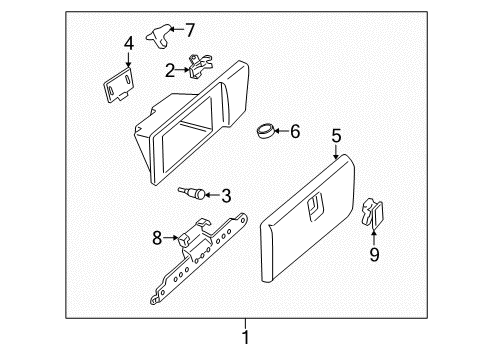 2005 Pontiac Montana Glove Box Diagram