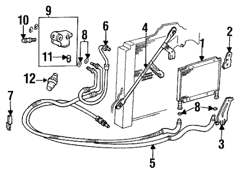2002 Cadillac Eldorado Engine Oil Cooler Diagram
