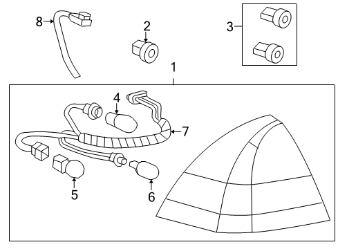 2007 Chevy Impala Bulbs Diagram