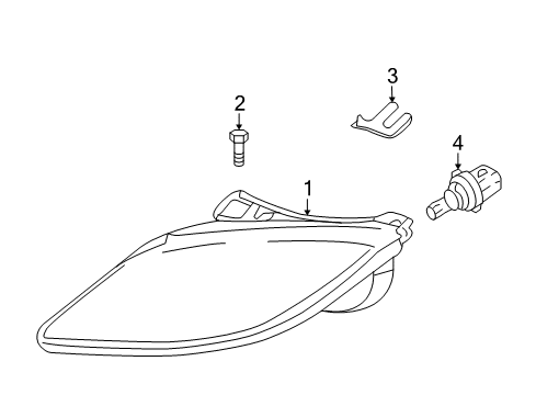2004 Pontiac Sunfire Bulbs Diagram