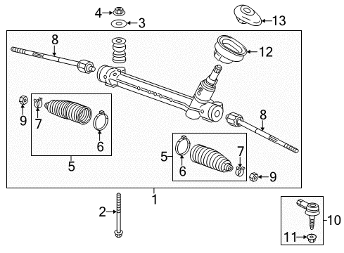 2013 Chevy Sonic Inner Seal Diagram for 42519762