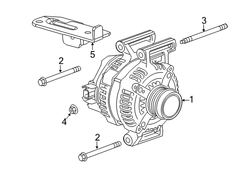 2016 Cadillac ATS Alternator Diagram