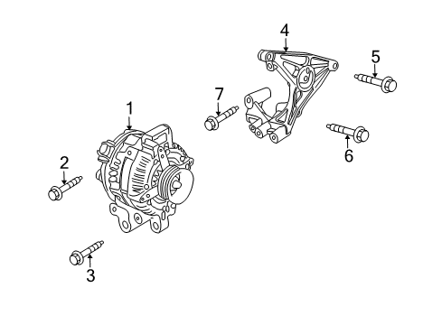 2008 Cadillac CTS Alternator Diagram