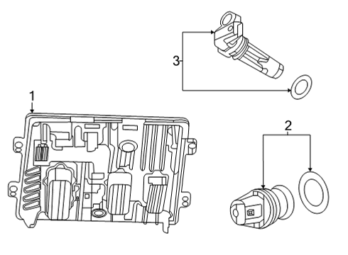 2021 Chevy Silverado 2500 HD Ignition System Diagram