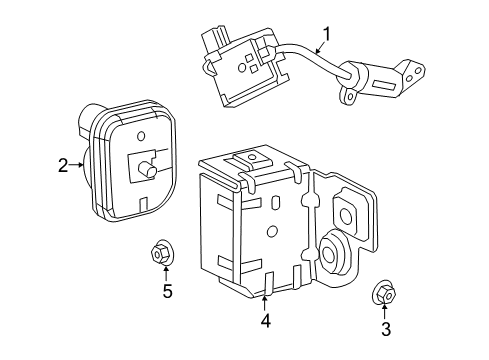 2018 Cadillac CT6 Alarm System Diagram