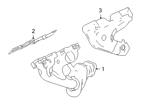2008 Cadillac XLR Exhaust Manifold Diagram