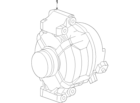 2022 Chevy Camaro Alternator Diagram
